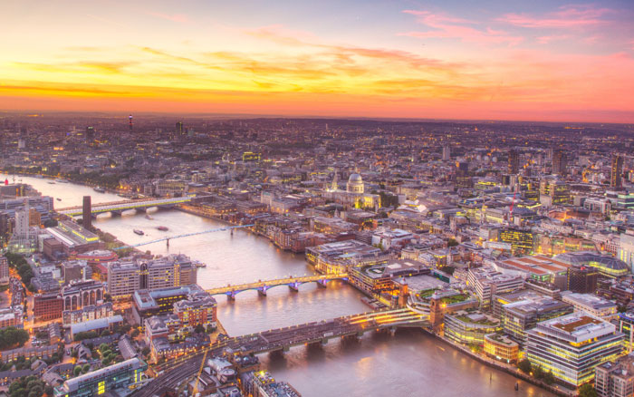 Sail through the heart of London on a river trip