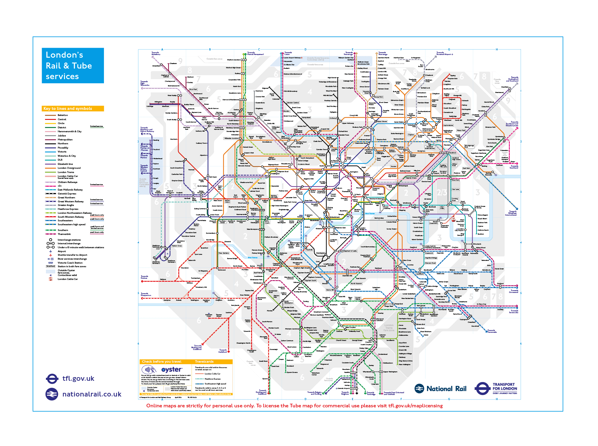 London Underground map