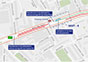 mile end bus priority lane map