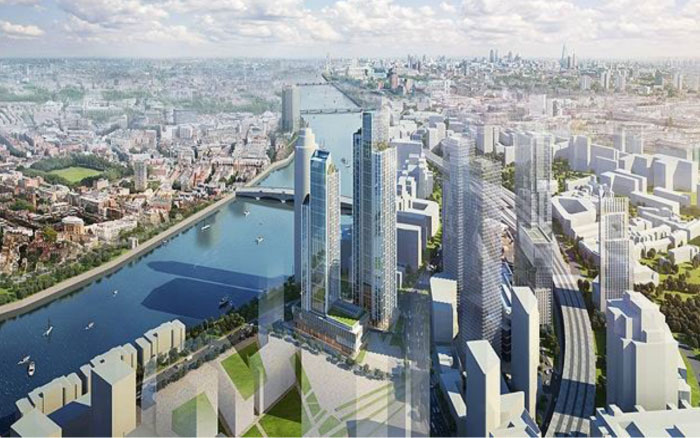 Future view of Nine Elms