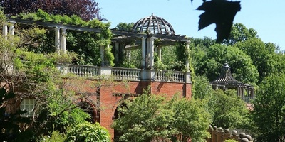 Golders Green park with trees