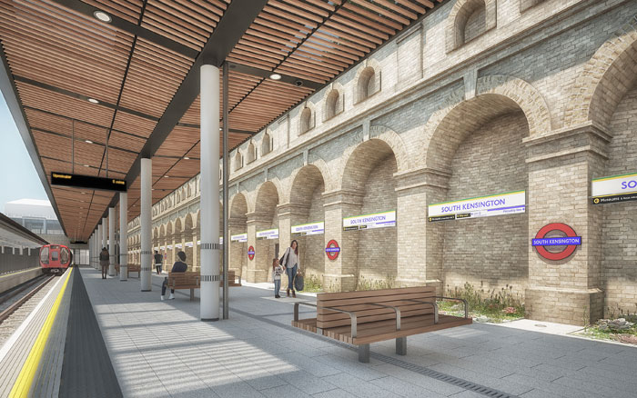 New platform - artist's impression