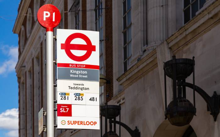 Superloop bus stop