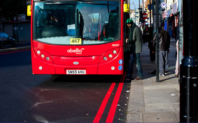 red bus