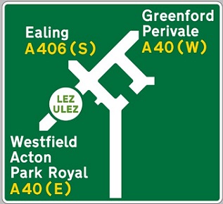 road sign